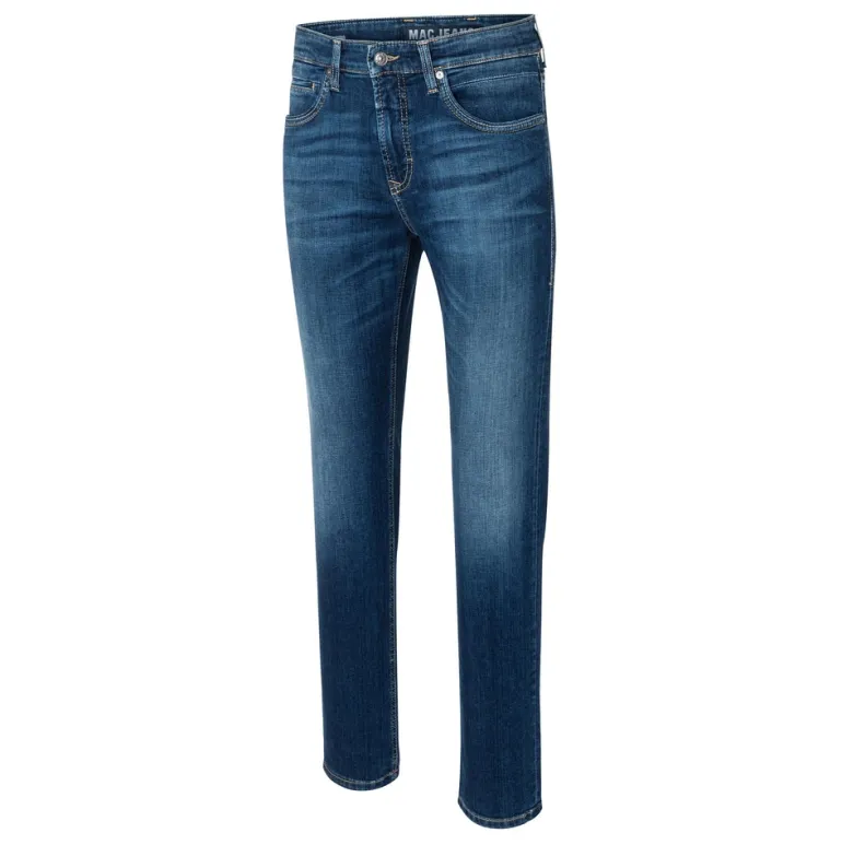 MAC JEANS - Arne Pipe, Workout DenimFlexx blau