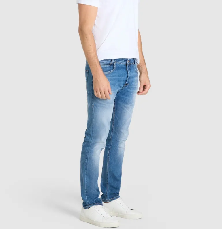 MAC JEANS - Arne Pipe, Workout DenimFlexx blau