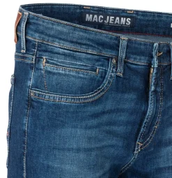 MAC JEANS - Arne Pipe, Workout DenimFlexx blau