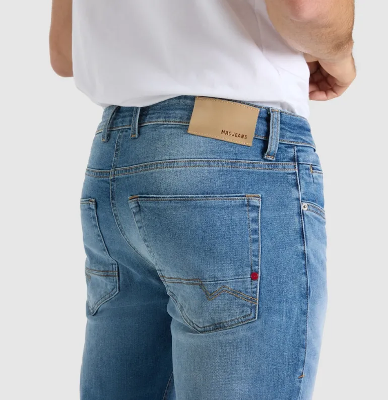 MAC JEANS - Arne Pipe, Workout DenimFlexx blau
