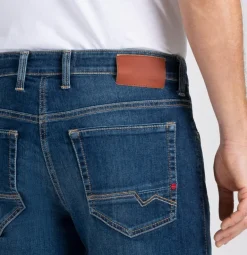 MAC JEANS - Arne Pipe, Workout DenimFlexx blau