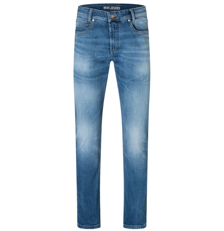 MAC JEANS - Arne Pipe, Workout DenimFlexx blau
