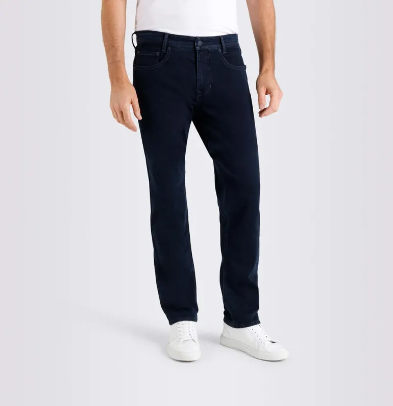 MAC JEANS - Arne, Recycled Denim blau