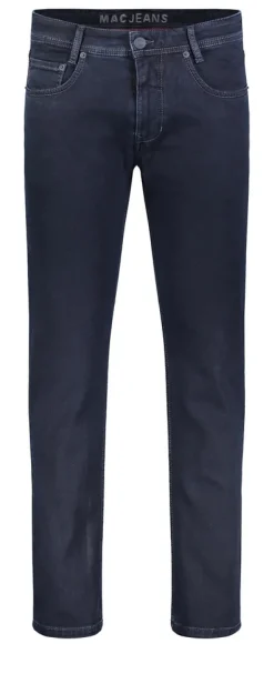 MAC JEANS - Arne, Recycled Denim blau