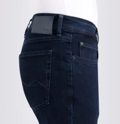 MAC JEANS - Arne, Recycled Denim blau