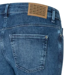 MAC JEANS - BOOT, Authentic Stretch Denim blau