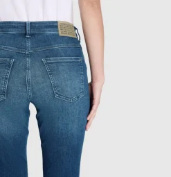 MAC JEANS - BOOT, Authentic Stretch Denim blau