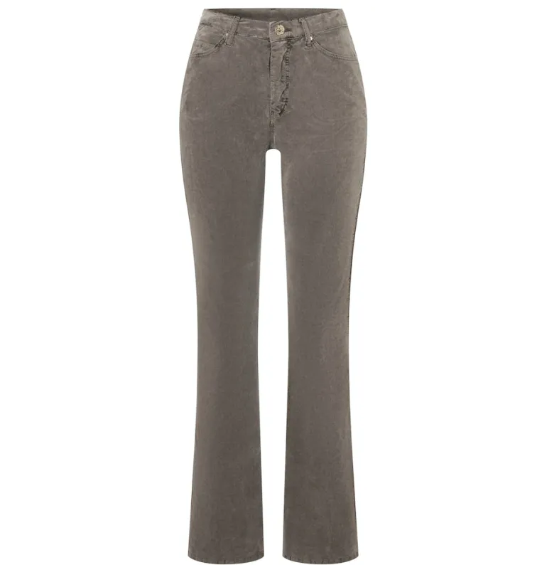 MAC JEANS - BOOT, Baby soft corduroy braun