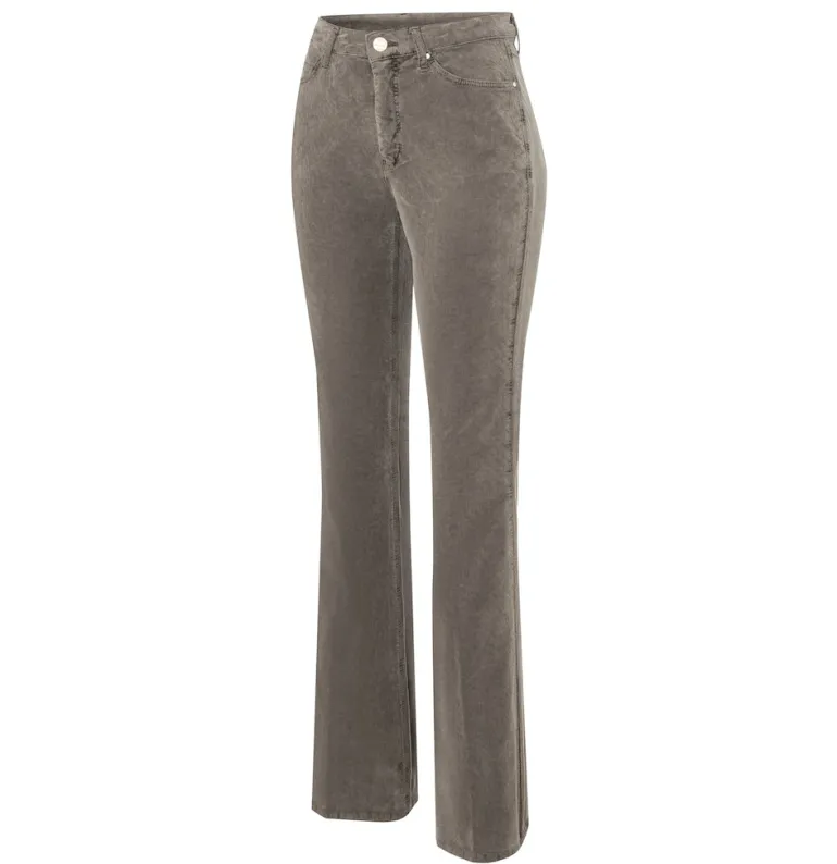 MAC JEANS - BOOT, Baby soft corduroy braun
