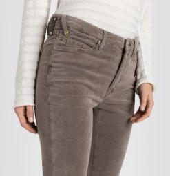 MAC JEANS - BOOT, Baby soft corduroy braun