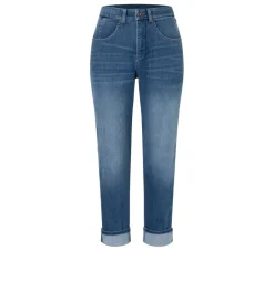 MAC JEANS - CAROL, Easy commercial denim blau