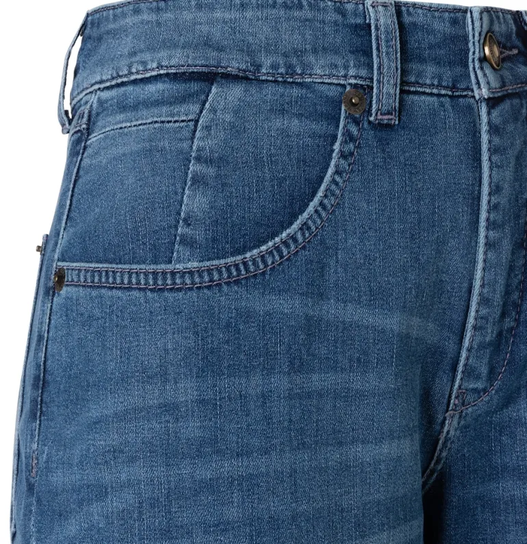 MAC JEANS - CAROL, Easy commercial denim blau