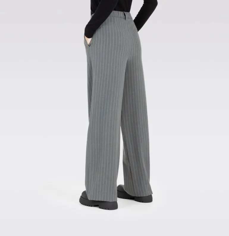 MAC JEANS - CHAJA, Bistretch dessiniert grau
