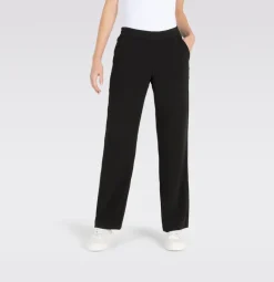 MAC JEANS - CHIARA, Floating crepe schwarz