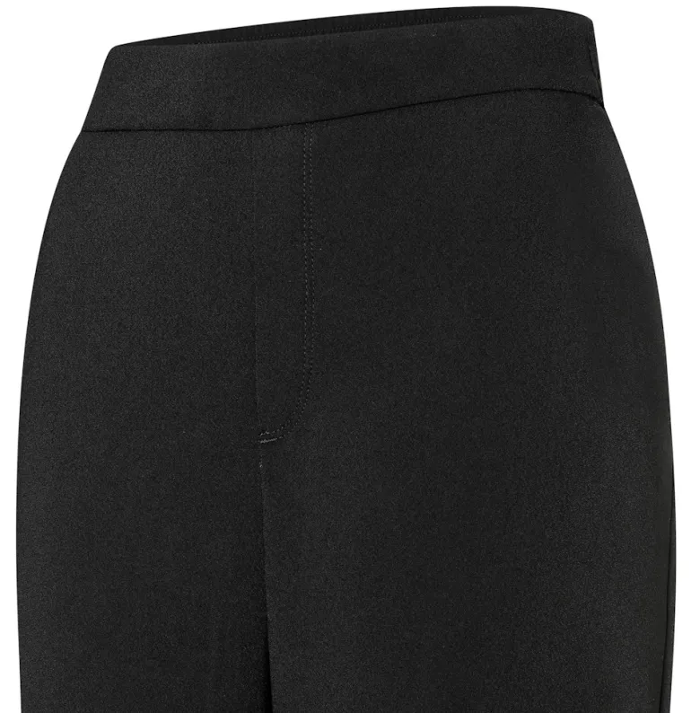 MAC JEANS - CHIARA, Floating crepe schwarz