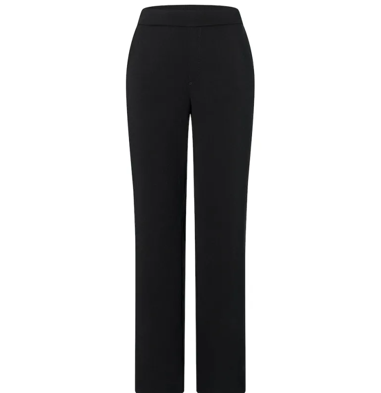 MAC JEANS - CHIARA, Floating crepe schwarz