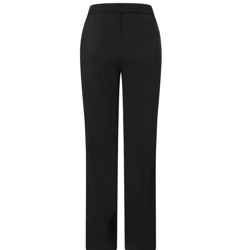 MAC JEANS - CHIARA, Floating crepe schwarz