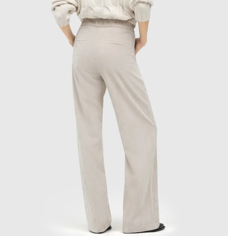MAC JEANS - CHIARA, Fluid corduroy braun1