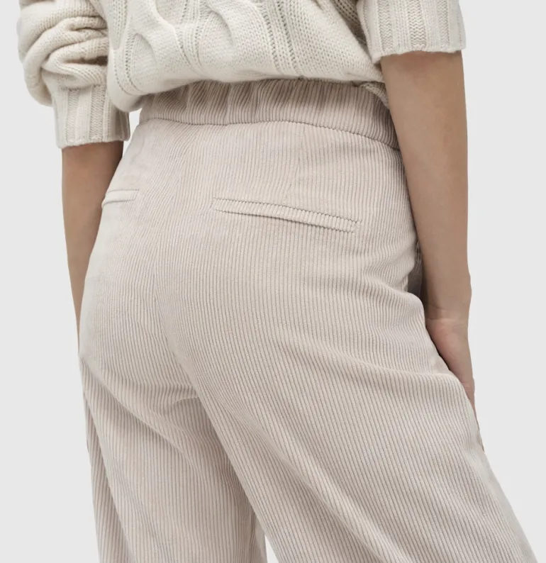 MAC JEANS - CHIARA, Fluid corduroy braun1