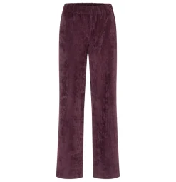 MAC JEANS - CHIARA, Fluid corduroy beeren