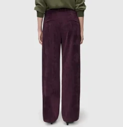 MAC JEANS - CHIARA, Fluid corduroy beeren