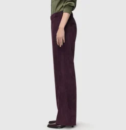 MAC JEANS - CHIARA, Fluid corduroy beeren
