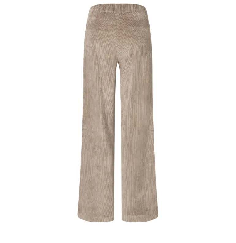 MAC JEANS - CHIARA, Fluid corduroy braun2