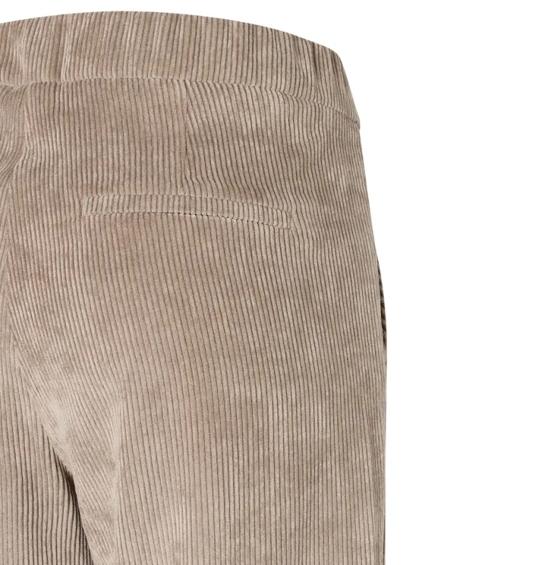 MAC JEANS - CHIARA, Fluid corduroy braun2