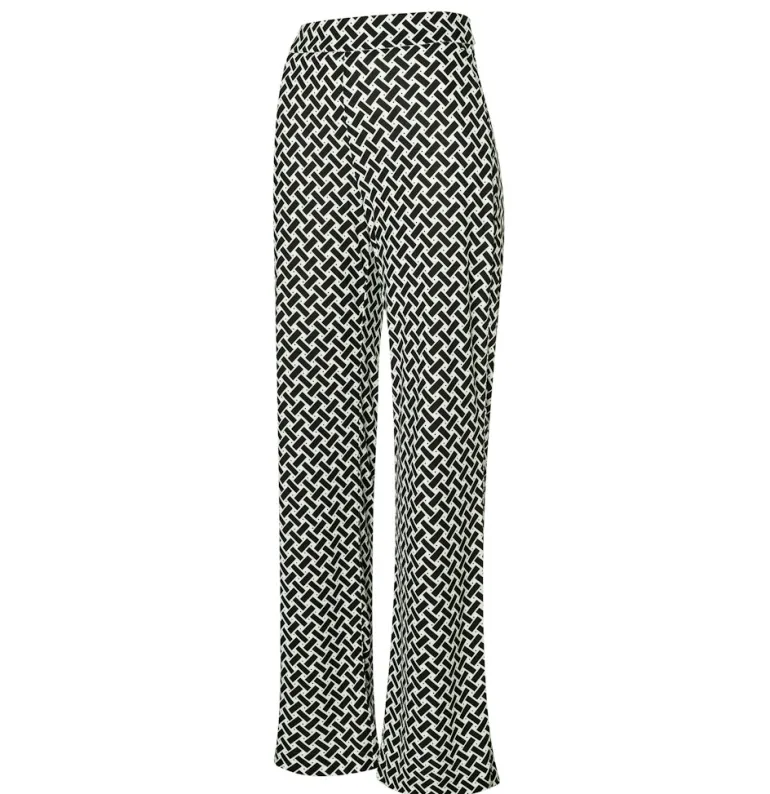 MAC JEANS - CHIARA, Jersey print schwarz