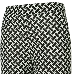 MAC JEANS - CHIARA, Jersey print schwarz