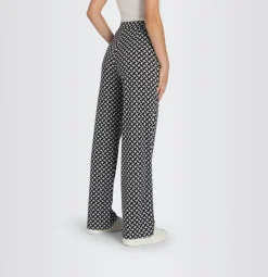 MAC JEANS - CHIARA, Jersey print schwarz