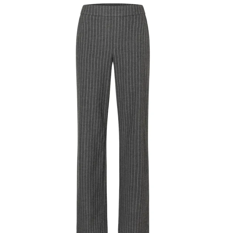 MAC JEANS - CHIARA, Premium fluid Flanell grau2