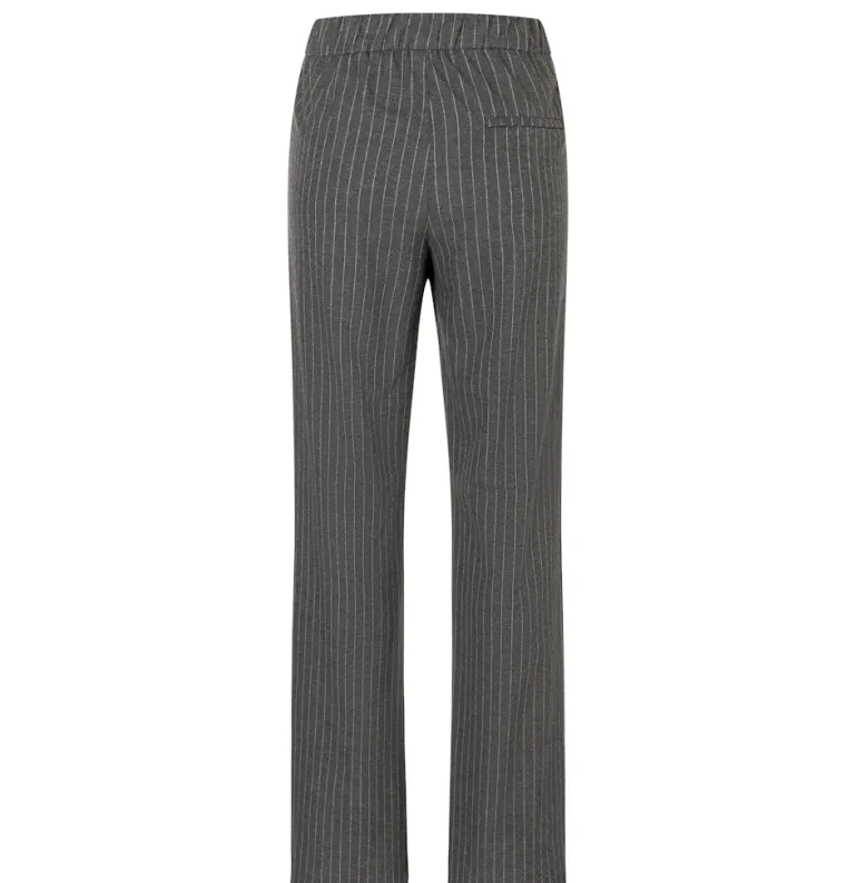 MAC JEANS - CHIARA, Premium fluid Flanell grau2