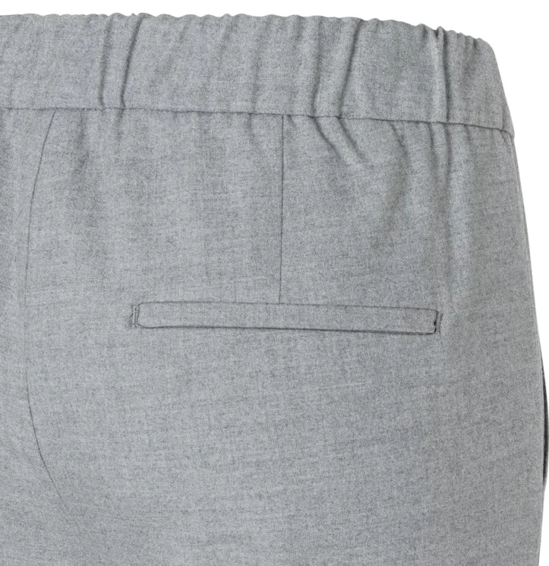 MAC JEANS - CHIARA, Premium fluid Flanell grau1