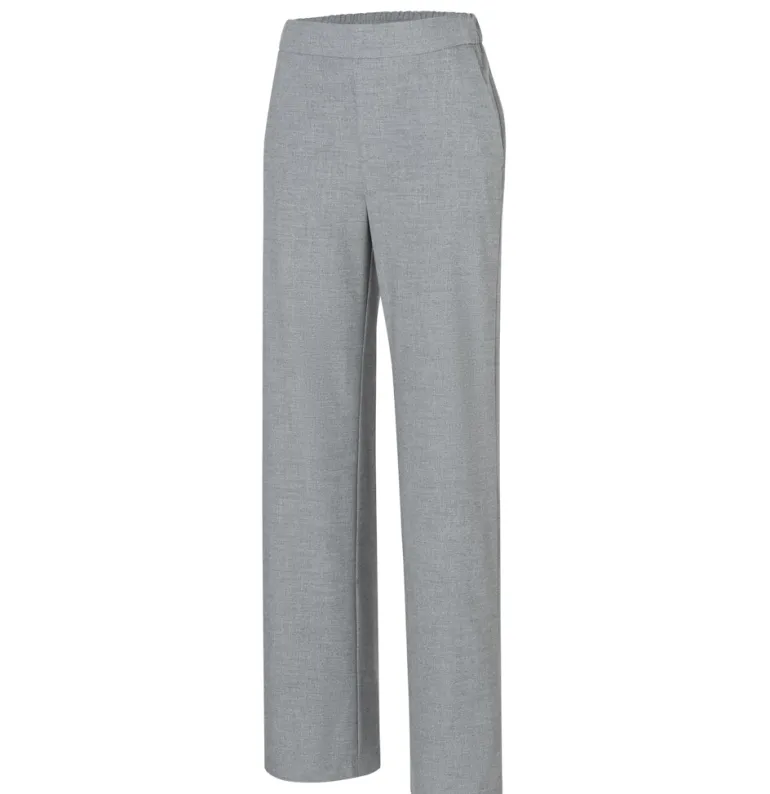MAC JEANS - CHIARA, Premium fluid Flanell grau1