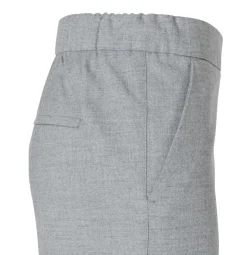 MAC JEANS - CHIARA, Premium fluid Flanell grau1