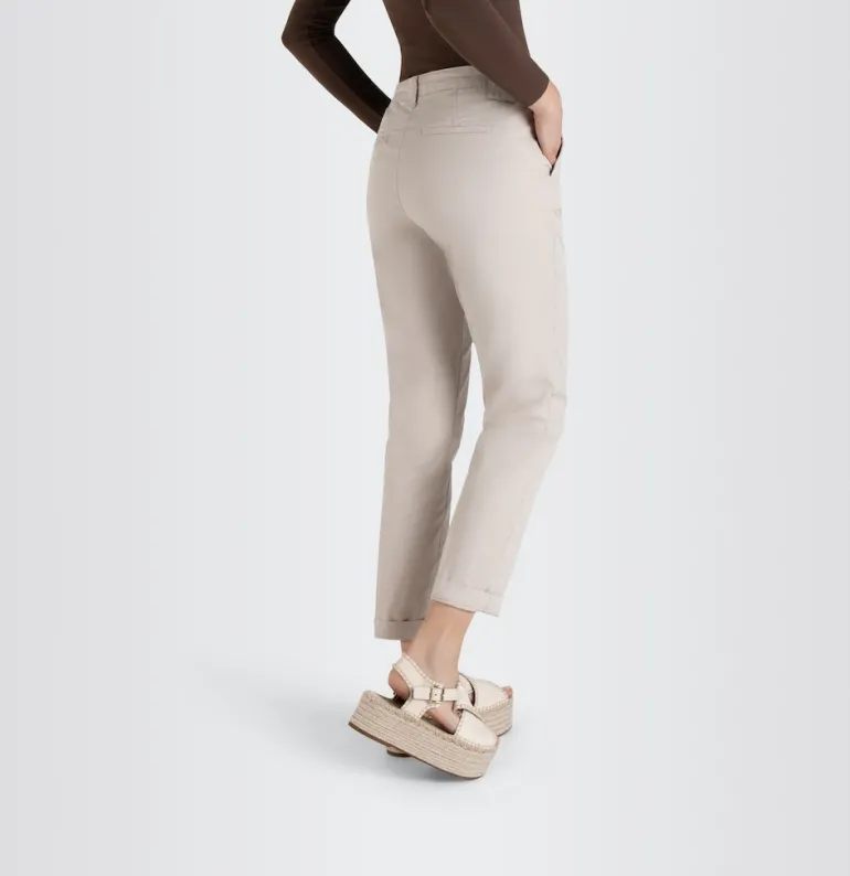 MAC JEANS - CHINO, Authentic stretch gabardine beige
