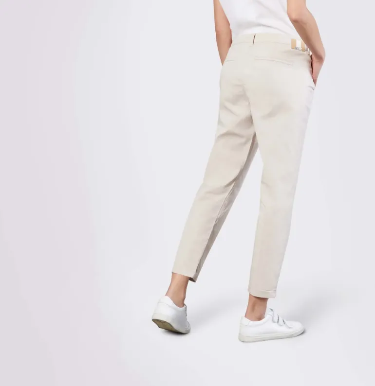 MAC JEANS - CHINO, Authentic stretch gabardine beige