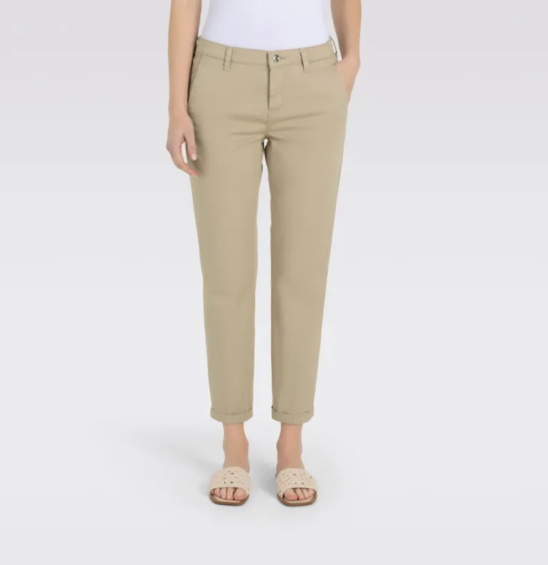 MAC JEANS - CHINO, Authentic stretch gabardine braun