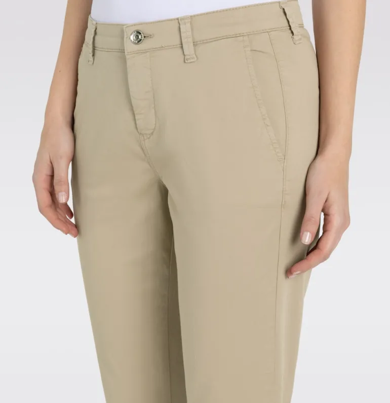 MAC JEANS - CHINO, Authentic stretch gabardine braun