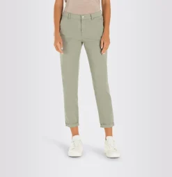 MAC JEANS - CHINO, Authentic stretch gabardine grün1