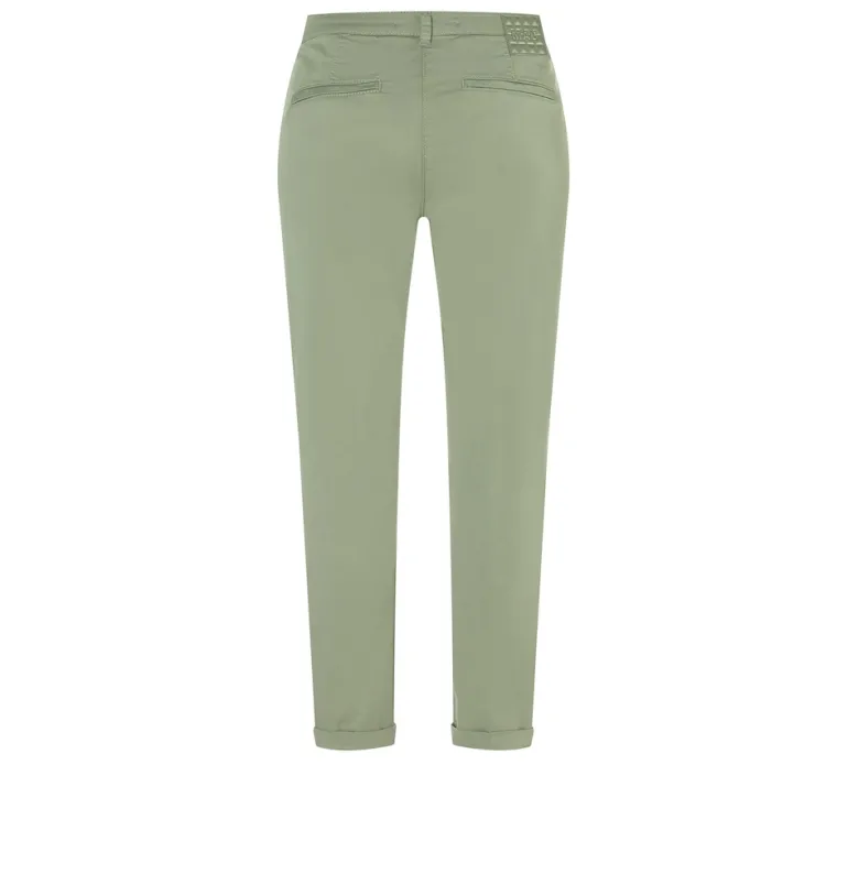 MAC JEANS - CHINO, Authentic stretch gabardine grün1