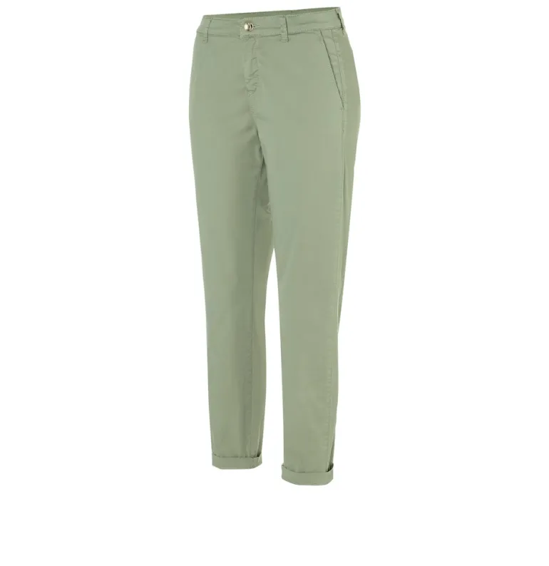 MAC JEANS - CHINO, Authentic stretch gabardine grün1