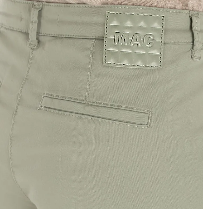 MAC JEANS - CHINO, Authentic stretch gabardine grün1