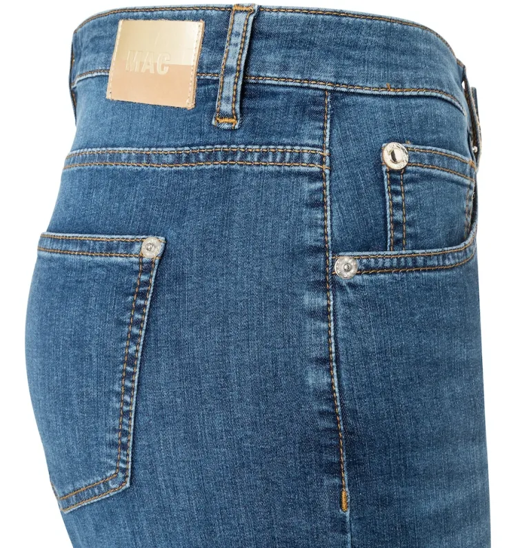 MAC JEANS - CULOTTE, Light weight denim blau