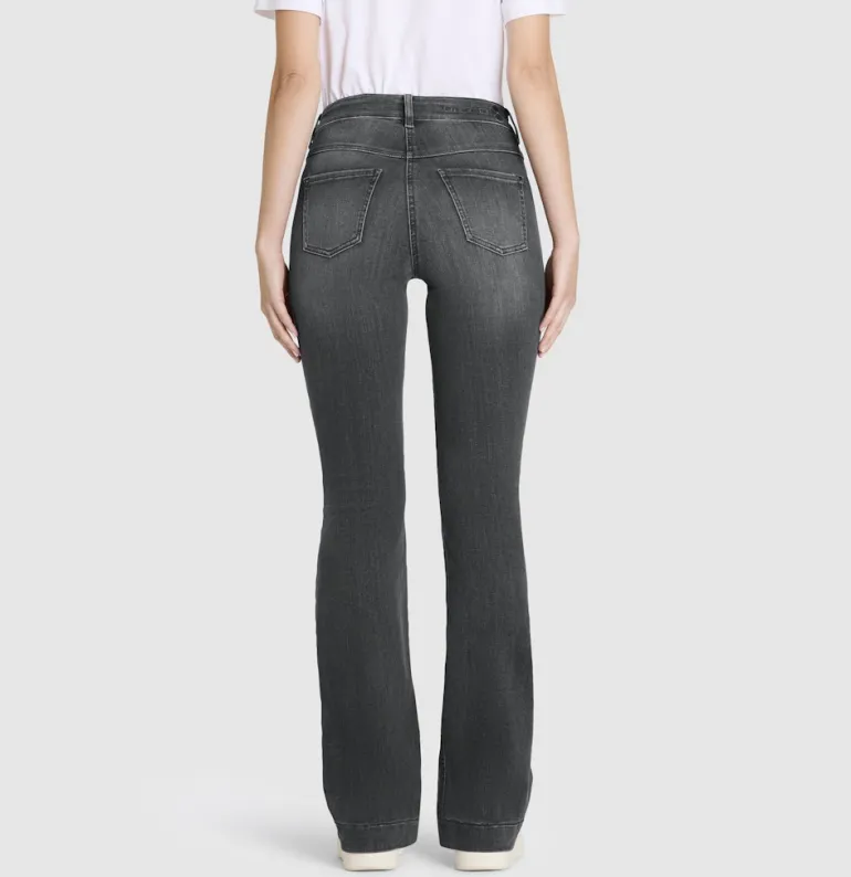 MAC JEANS - DREAM BOOT, Authentic mega flex grau1