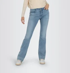 MAC JEANS - DREAM BOOT, Authentic mega flex blau