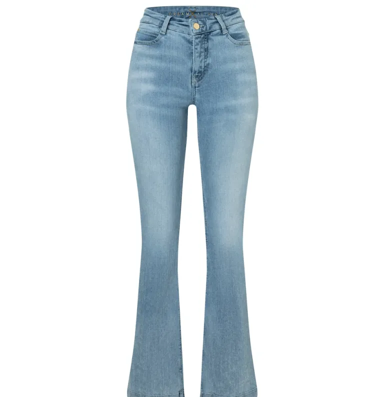MAC JEANS - DREAM BOOT, Authentic mega flex blau