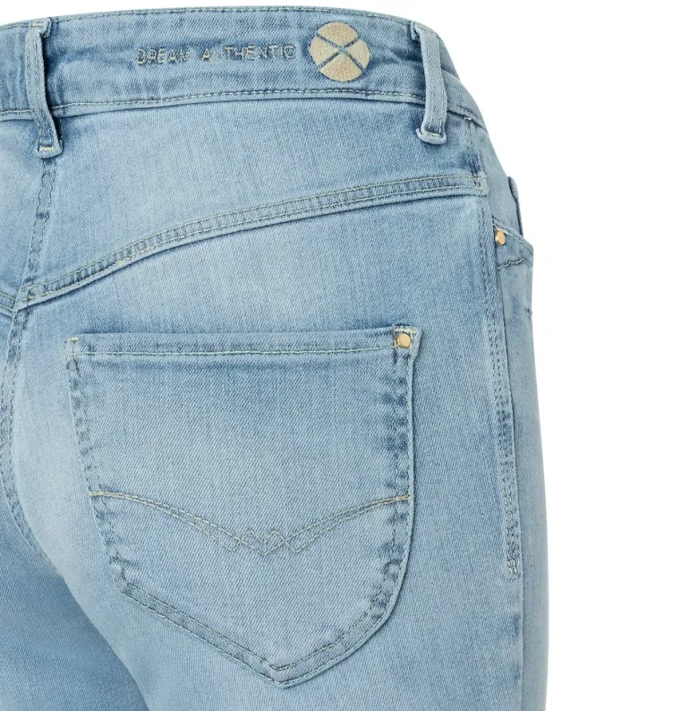 MAC JEANS - DREAM BOOT, Authentic mega flex blau