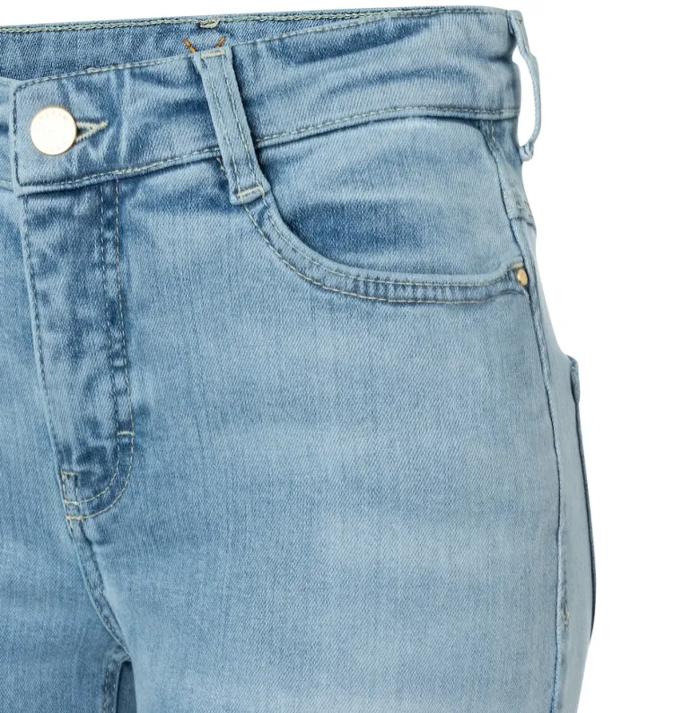 MAC JEANS - DREAM BOOT, Authentic mega flex blau